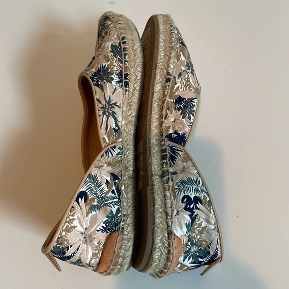Rag & Bone, Georgie espadrille flat shoe, size 7.5, floral print, EUC - Picture 8 of 12